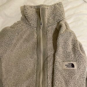 Fleece North Face Zip up